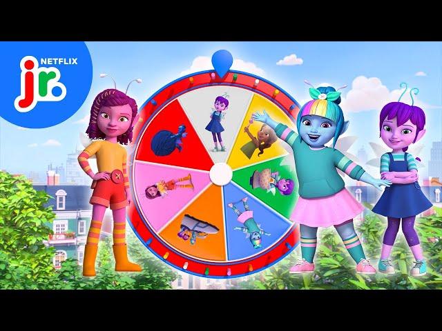 Fairies in ACTION Mystery Wheel  Dew Drop Diaries | Netflix Jr