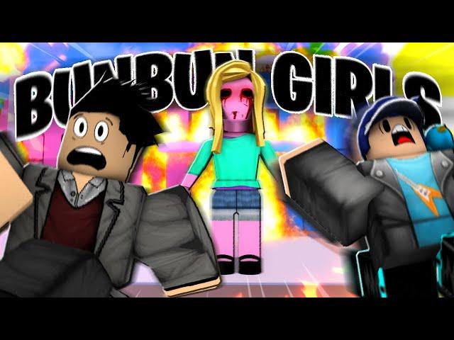 Assustando as CRIANÇAS de BUNBUN GIRLS com comandos de ADMINISTRADOR no ROBLOX 