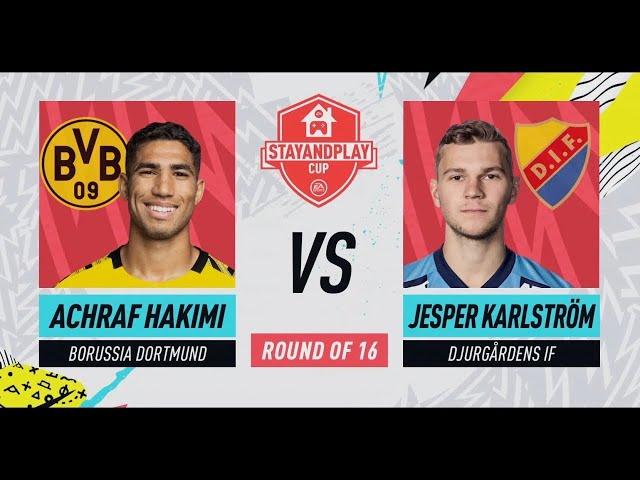 Jesper Karlström vs Achraf Hakimi | FIFA 20