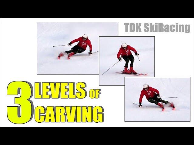 SKI Lesson: 3 Levels of CARVING