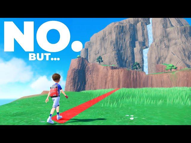 Can You Walk Across Pokémon Scarlet in a Straight Line?