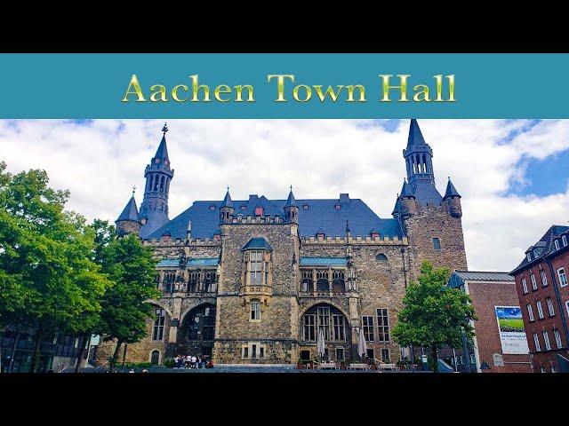 Aachen Rathaus, the coronation hall of Charlemagne and other holy roman emperors.