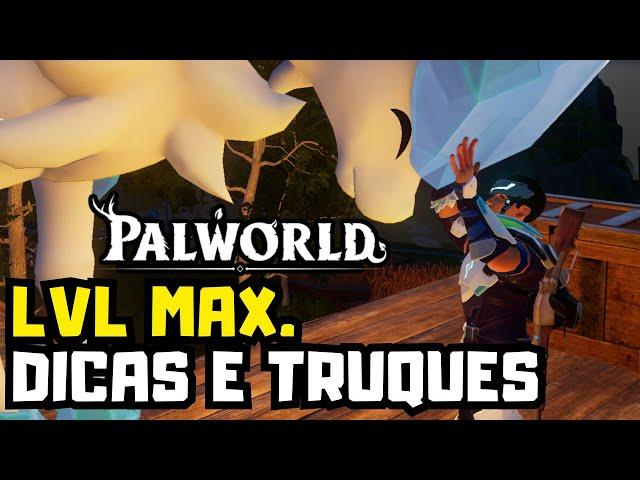 COMO UPAR RAPIDO NO PALWORLD - DICAS PRA PEGAR LEVEL 50 SEM PERDER TEMPO