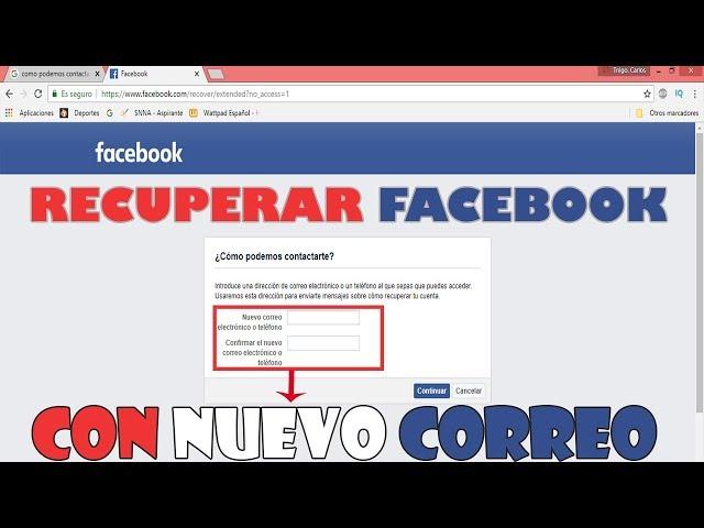 Como Recuperar tu Cuenta de Facebook si te Cambiaron el Correo, el Teléfono y la Contraseña