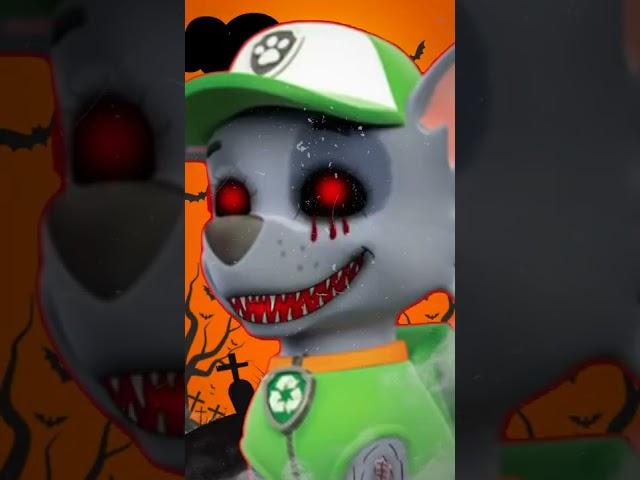 Paw Patrol Horror دورية مخلب #shorts #reallife #horrorstories #bhoot #cartoon #patrulhacanina