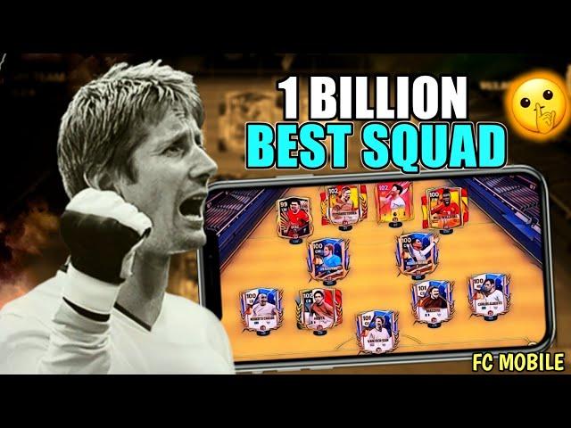 I Built The BEST H2H SQUAD under 1 BILLION COINS in FC Mobile !!