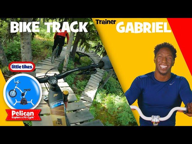 An AMAZING RIDE Through the Woods with Gabriel! | Pelican Bikes Ride | Little Tikes