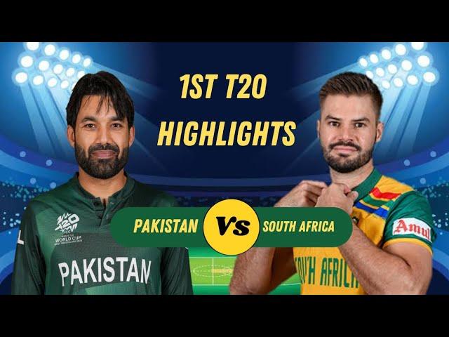 Pakistan vs South Africa 1st T20 2024 Full Highlights | Pak vs SA