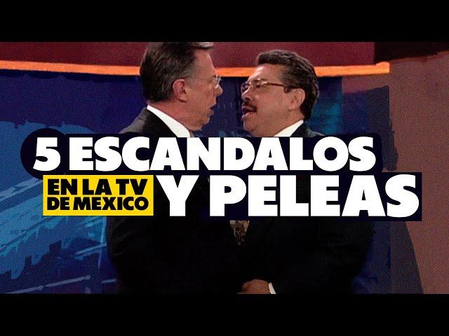 5 ESCÁNDALOS Y PELEAS EN PROGRAMAS TV EN MÉXICO ¡EN VIVO!