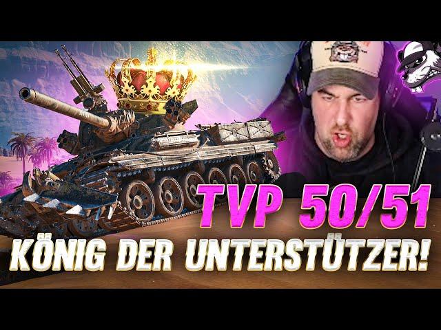 TVP 50/51 - König der Unterstützer! [World of Tanks - Gameplay - Deutsch]