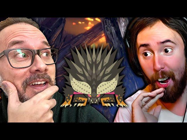 Monster Hunter World - Reacting to Asmongold's First Nergigante Hunt