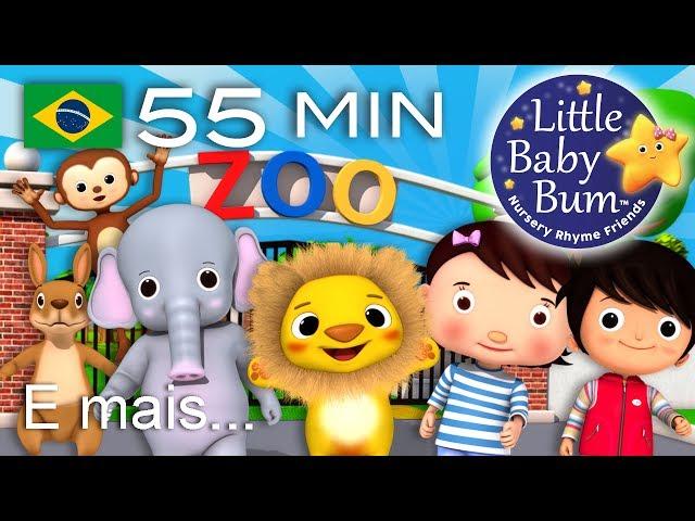 Canção do Zoo | E muitas mais Canções de Ninar | LittleBabyBum!