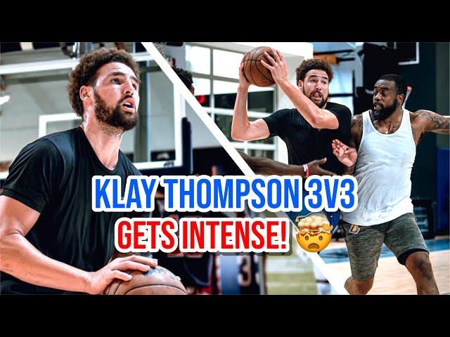 KLAY THOMPSON 3V3 & SHOOTING CONTEST! 