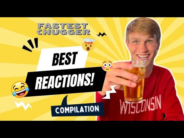 Best Reactions to TikTok’s Fastest Chugger | Jalen Franko