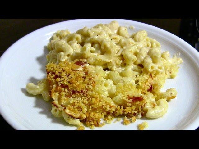 Nudeln mit Käse Sahnesoße-Pasta mit Käsesoße-Mac and Cheese-Macaroni and Cheese