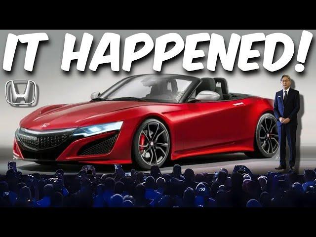 ALL NEW 2025 Honda S2000 Shocked The Entire Car Industry!