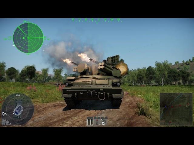 War Thunder Direct Hit - Tunguska sound