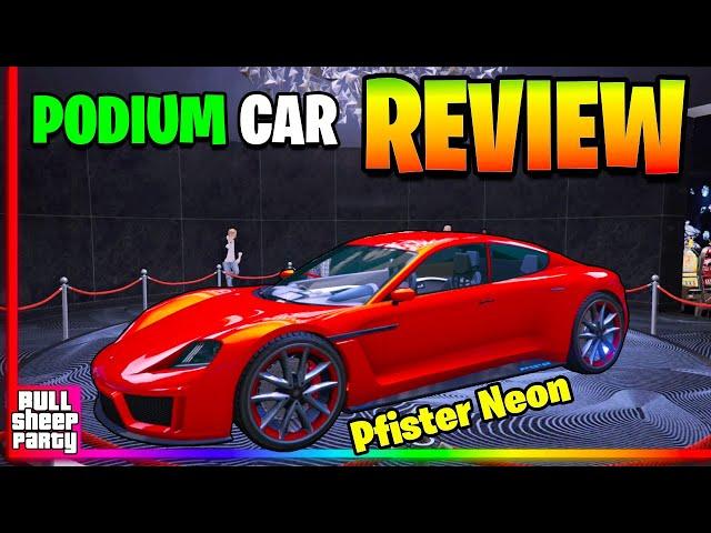 IS IT WORTH IT ? The New Neon Podium Car Free Lucky Wheel GTA 5 Online Review & Customization