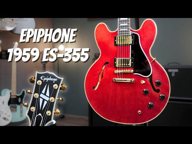 Epiphone 1959 ES-355 inspired by Gibson Custom - Sound Demo