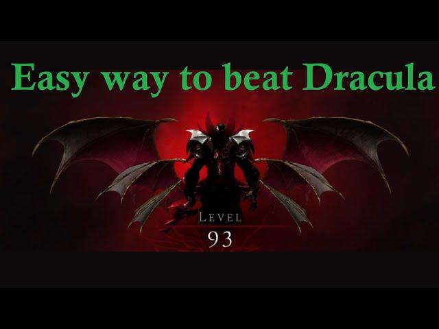 夜族崛起(V Rising) - Easy way to beat Dracula in Brutal mode Solo