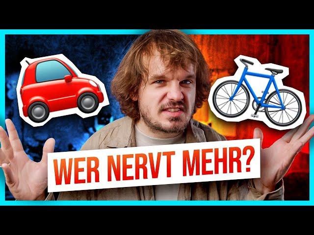 Fahrrad VS Auto - Wer gewinnt?