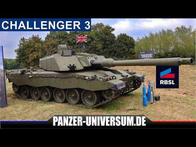 Challenger 3, jetzt mit Deutscher Technik von Rheinmetall! - Alle Informationen - Dokumentation