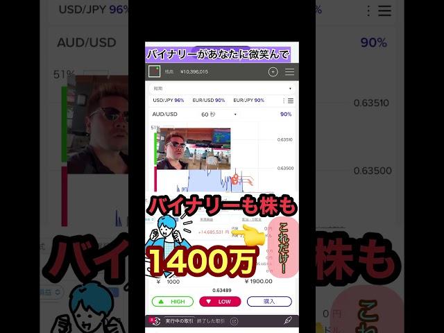 バイナリー簡単な話「みんなやらないことをやるだけです」￼