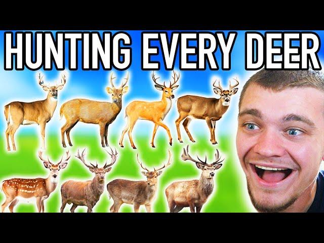 I Hunted Every Deer in the Hunter Call of the Wild!