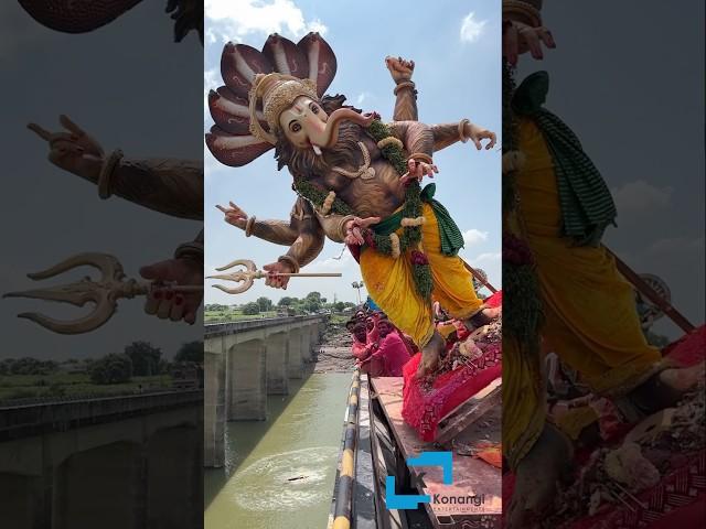 Ganesh Visarjan 2024 #ganpati #Ganesh nimajjanam 2024 #ganpatibappamorya #ganpati Visarjan 2024