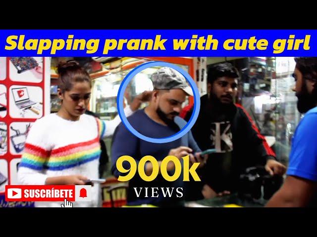 Slapping Prank by Cute Girl ‍ | Part 5 | @pkpranks5647