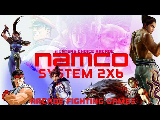 Namco System 246/256 all arcade fighting games 4K 60 FPS PlayStation 2 based arcade system