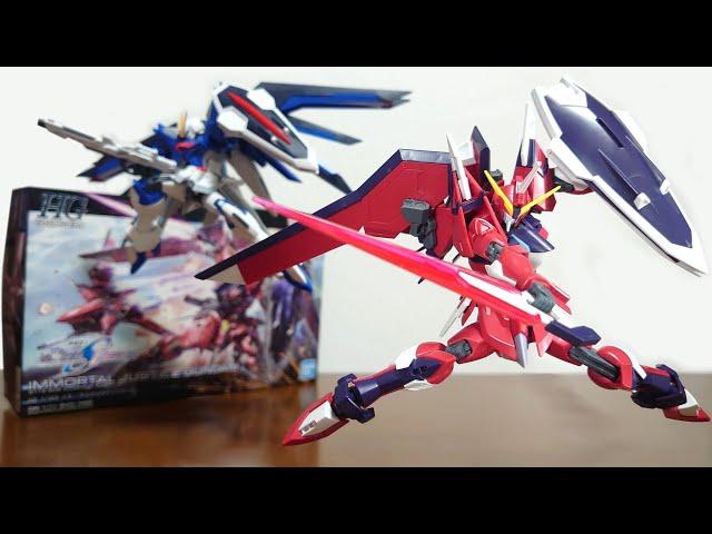 (Immortal Justice is now HG!)HG 1/144 Immortal Justice Gundam Review