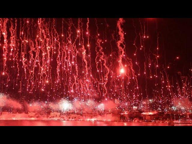 Pyro Rain in Split! Torcida Split 70th Anniversary Celebration! Hajduk Split Ultras | Croatia