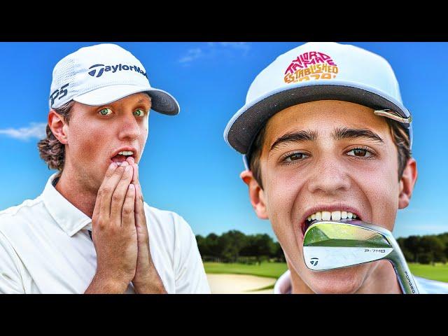 I Challenged #1 Ranked 12-Year-Old to an 18 Hole Golf Match