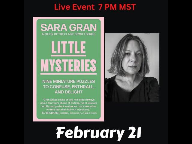 Sara Gran discusses Little Mysteries