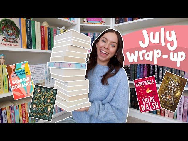 let's talk about the 16 books I read in July!