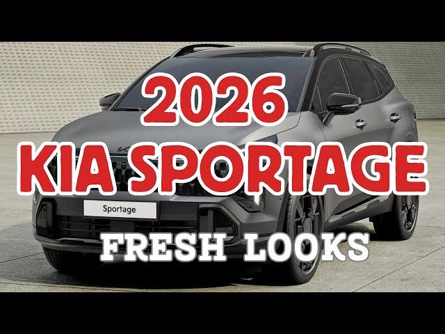 2026 Kia Sportage │ Brings Sharper Looks, Swaps DCT For 8-Speed Auto #kiasportage