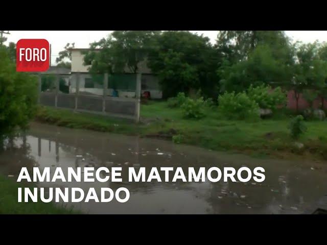 Tormenta tropical Francine: Fuertes lluvias dejan inundado Matamoros - Expreso de la Mañana