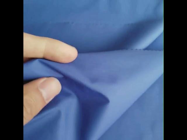 40D nylon IRREGULARLY RIPSTOP taffeta windproof pu downproof fabric