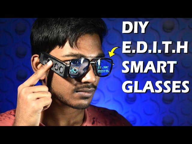 Making a Real life DIY E.D.I.T.H Smart Glasses! ( Spider-Man Far from Home)