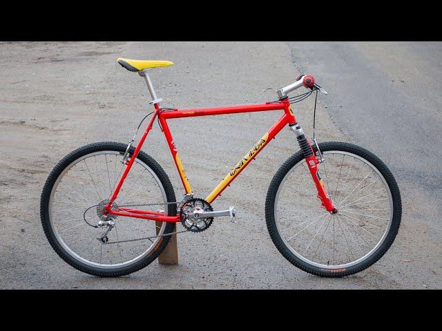 90's Univega Alpina 530 Racelite  - Old MTB Build (ASMR)