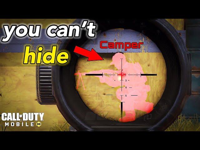 How To Destroy Every Camper in COD Mobile !!