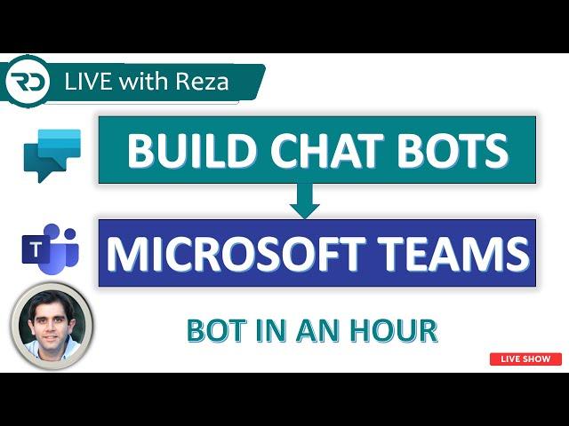 Build Chat Bots in Microsoft Teams using Power Virtual Agents -  LIVE (July 17, 2021)