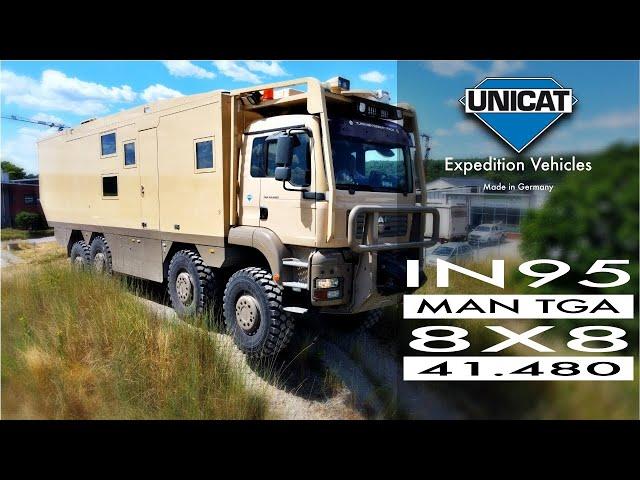 UNICAT Expedition Vehicle IN95 MAN TGA 41.480 8X8