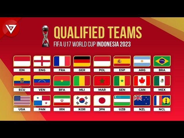 FIFA U17 World Cup Indonesia 2023: All 24 Teams Qualified