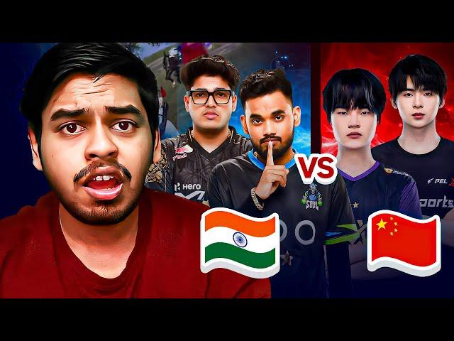 INDIA VS CHINA WHICH Team is BETTER ?? BEST Moments in PUBG Mobile