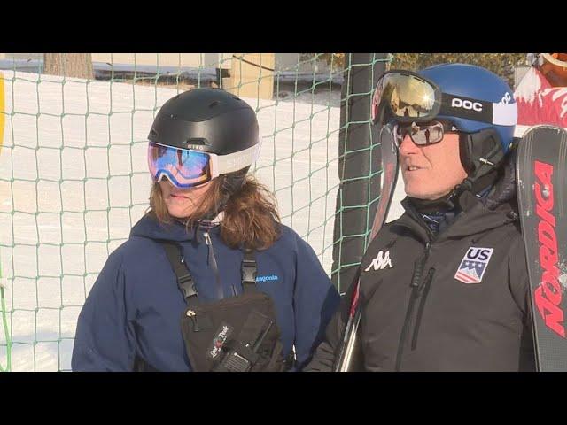 U.S. Ski Hall of Fame Coach helps train Ski Roundtop Race Club athletes