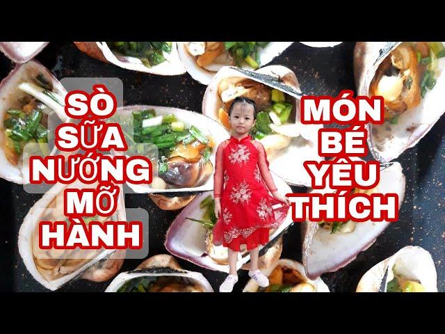 CÁCH LÀM SÒ SỮA NƯỚNG MỠ HÀNH NGON TUYỆT - Nguyễn dũng vlog