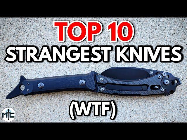 The Top 10 STRANGEST Knives In My Collection