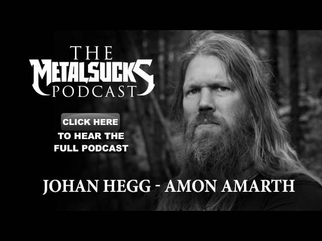 AMON AMARTH's Johan Hegg on The MetalSucks Podcast #137